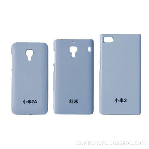 Hot sale blank PC 3D sublimation vacuum cases for Xiaomi